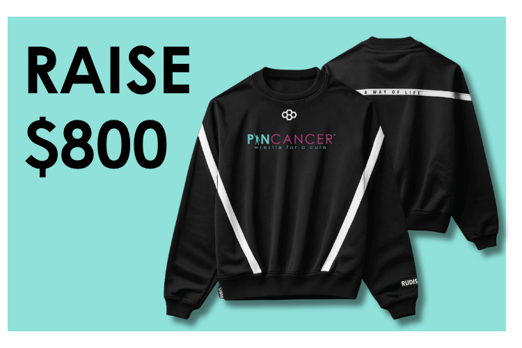 pin cancer rudis wrestling sweatshirt